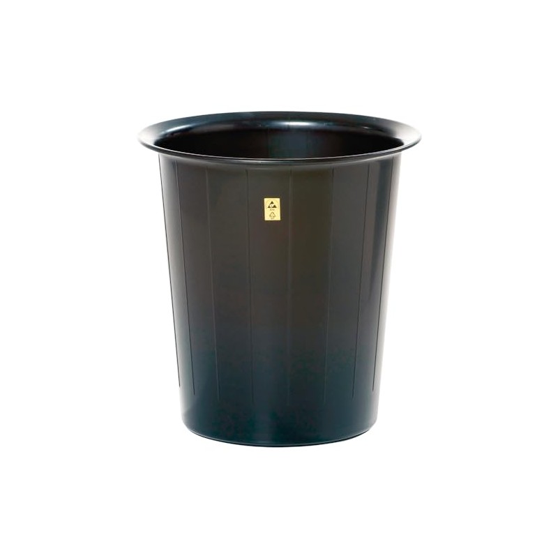 Wetec Waste Paper Bin, ESD, Volume 14 L, Diameter 300