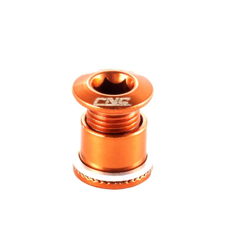 CNC Chainring Bolts, M8 Singlesped/Double Chainring Bolts, Pack of 5,