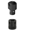 HALDER Unisex - Adult Push & Go Stud Adapter +