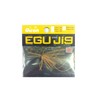 Jackson Rubber Jig, Qu-on Squid Jig, 5/64 oz, Grippan Orange,