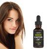 Organic Castor Oil - For Hair, Eyelashes, and Eyebrows Growth
