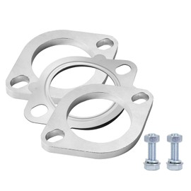 PTEROSAUR 2.5 inch Exhaust Flange, Universal Replacement Exhaust Flange Repair Pipe Kit