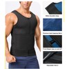 Junlan Sauna Suit for Men 2 in 1 Waist Trainer