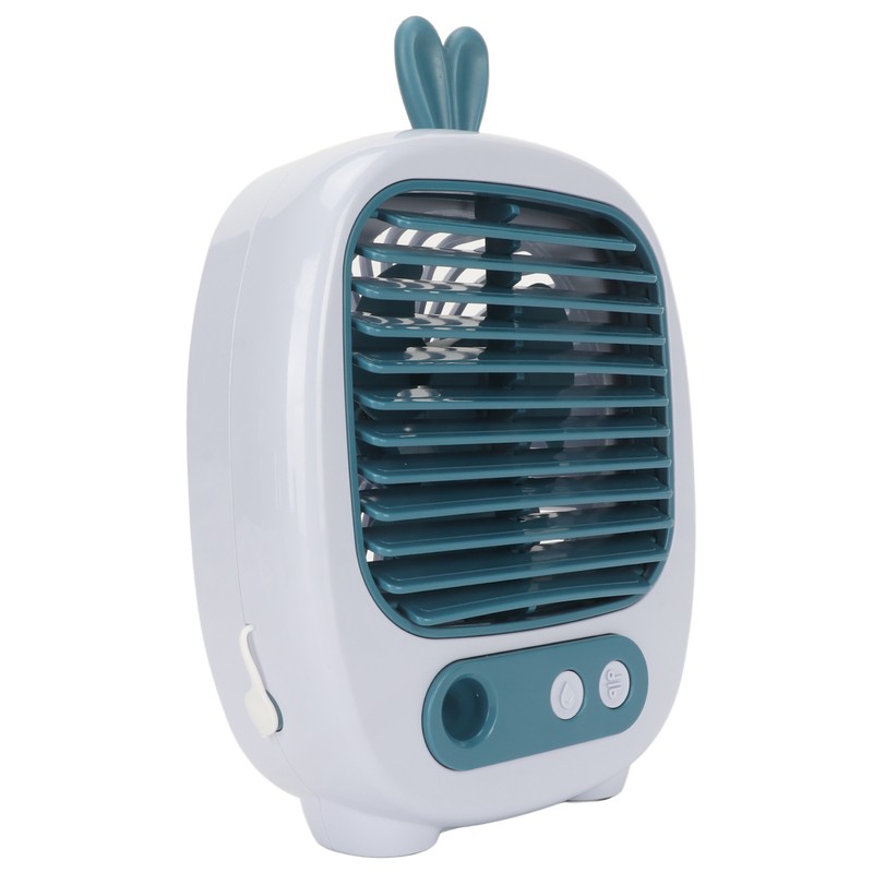 USB Desk Fan 3 Speed Mode Mist Spraying USB Charge