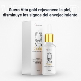 Vita Gold 30 ml - Suero De Rejuvenecimiento E Hidratación Facial