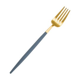 Cutipol Goa Blue Gold Dessert Fork / 큐티폴  고아 블루 골드 디저트 포크