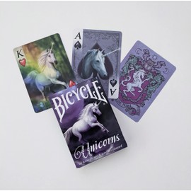 Bicycle Anne Stokes Unicorns Playing Cards (Purple) (Purple)