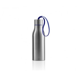 Eva Solo Thermal Travel Mug With Carrying Strap, Brushed Stainless Steel, 0.5 Liter