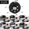 Tondiamo 2 Pcs Pressure Washer Nozzle and Pivoting Coupler Kit