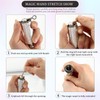 ACECYFLYF Metal Magic Wand Funny Telescopic Props Portable Martial Arts