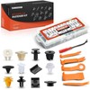A-Premium 115PCS Bumper Fender Trim Clips Retainer Fastener Kits Compatible