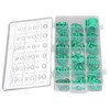 270Pcs Green O Ring Kit, Sealing O Ring Assorted Kit,