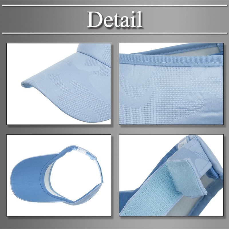 Buzz Selection CAP395 Visor, Sun Visor, Camouflage Pattern, Hat, Running,