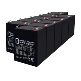 Mighty Max Battery ML2.9-12 - 12Volt 2.9AH, F1 Terminal, Rechargeable SLA AGM Battery - 10 Pack
