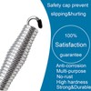 Porch Swing Springs Heavy Duty - 1500Lbs Silver Hammock Chair