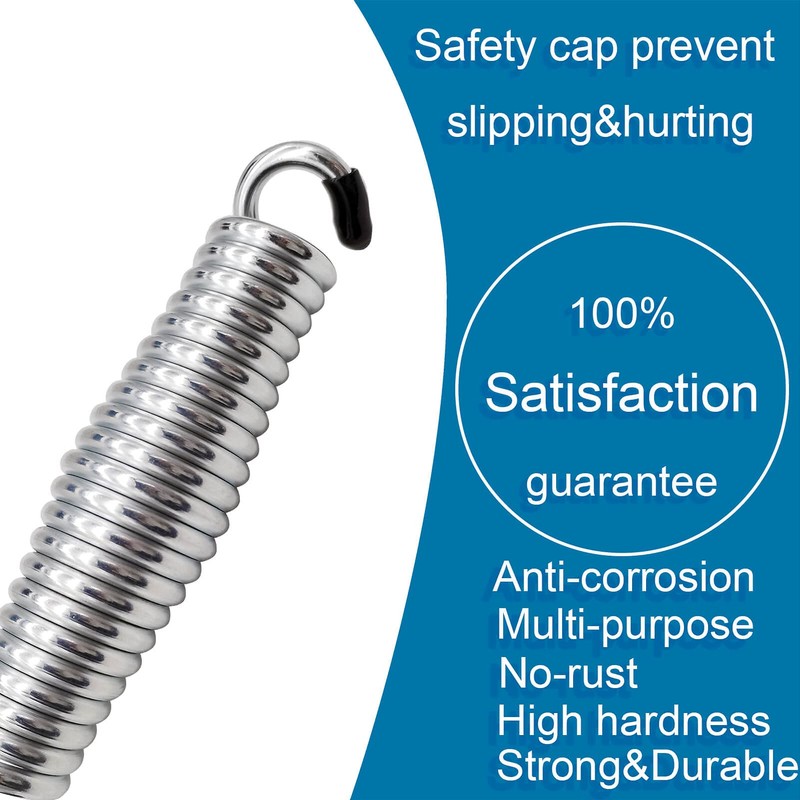 Porch Swing Springs Heavy Duty - 1500Lbs Silver Hammock Chair