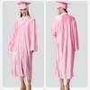 MyGradDay Unisex Adult Graduation Shiny Gown Cap Tassel 2021+2022 Year