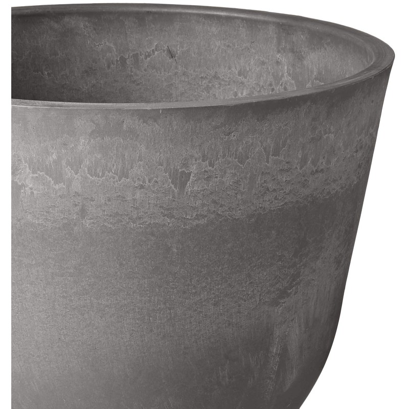 Arcadia Garden Products PSW BC38CT Classical Urn, 15", Cement Color,
