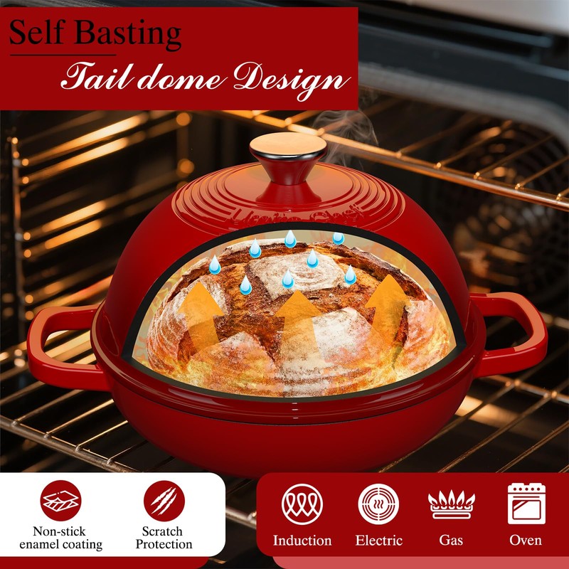 Enamelled Cast Iron Dutch Oven Pot – Dutch Oven Pot