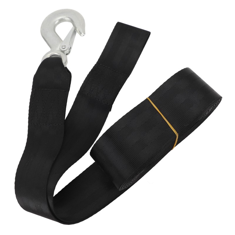 Heavy Duty Winch Strap with Hook 3500lb Load Boat Trailer