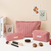 Pack of 3 Cosmetic Bag, pink, Vintage