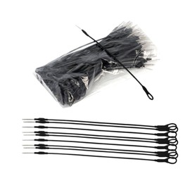 1000 Pcs Security Tag Lanyard 6.7" Length Black Colors Accessory For Retail Anti-Theft Equipment Systems 1 Pin 1