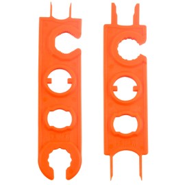 1 Pair M-C-4 Solar Wrench, Plug Re-Release Plug Tool, Solar Tool Key for Solar Panel Cable PV System Solar Panel Cable