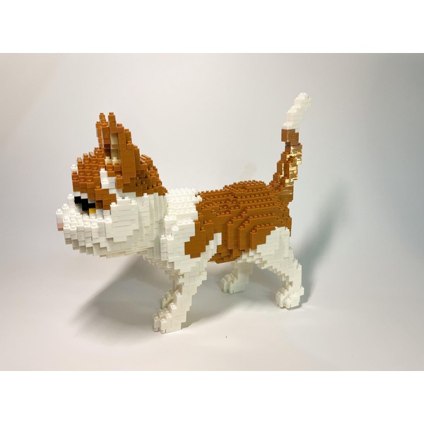 LNCHENQI Cat Building Block Set, 1300+ Pieces, Animal Construction Toy