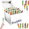 The Dreidel Company Rainbow Twist Lollipop, Mixed Fruit Flavor, Individually