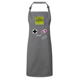 Fabulous Premium-Küchenschürze Grau Old School Spiel Tragbare Konsole Retro Video Spiel 1990