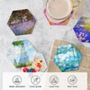 Coaster for Drinks Set of 6,Famous Claude Monet Paintings Absorbent