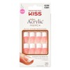 Kiss Salon Acrylic French Kit Team Player Long (2 Pack)