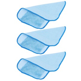 Wet Fiber Mopping Cloths Mop Pads, 3pcs Reusable & Washable Cloth, Fits for 321, 380, 320, 380t, Mint 5200C, 4200, 4205, Floor Machine Spare