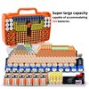Aptbyte Battery Organizer Storage Holder Box Case with Tester- 269