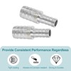 sourcing map 2Pcs 7/8" to 5/8" Hose Barb Reducer Pipe