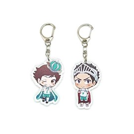 EBTY DREAMS Inc. - Set of 2 Haikyuu Acrylic Keychain Hajime Iwaizumi (Iwa-chan), Oikawa Tooru v2