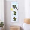 Hanging Storage Bag 3 Compartment Foldable Rhinestone Painting Pattern DIY