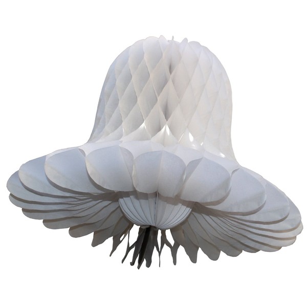 3-Pack Extra Large 24 Inch Honeycomb Tissue Paper Bell Decoration,
