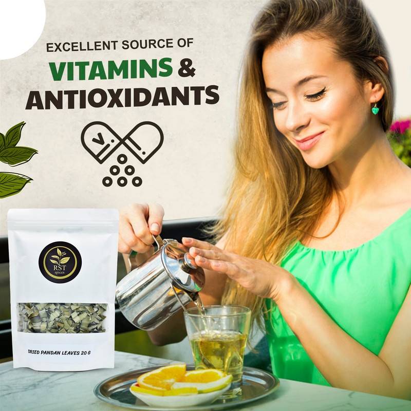 Dried Pandanus Leaves, Flower Tea, Baitei Tea (20g)