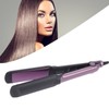 Hair Straightening Flat Iron Frizz Control Ceramics Adjustable Fast Heating