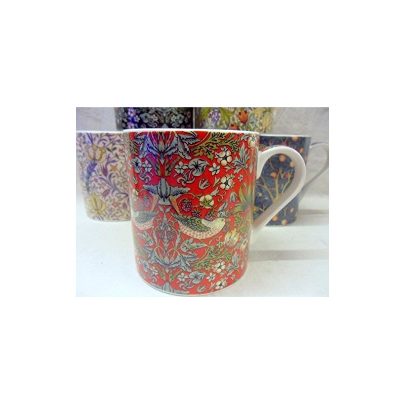 Set of 4 Extra Large China Mugs in Vintage William