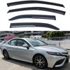 TONOYTIM Tape On Window Visors Rain Guards Side Wind Deflectors