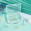 Beebeecraft 1 Box 20 Pieces 18K Gold-Plated Earring Hooks Zirconia