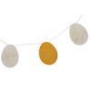 De Kulture Handmade Premium Wool Felt Easter Spoon Egg Garland