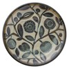 Marusan Kondo 21818 Plate, S, Flower and Olive, Folk Art,