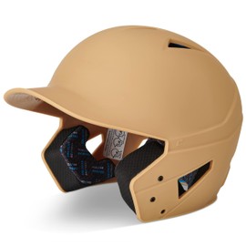 CHAMPRO HX Gamer Performance Baseball Batting Helmet in Solid Color Matte Finish