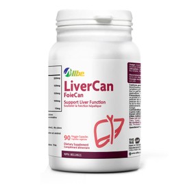 ALLBE LiverCan Capsules, 220mg Milk Thistle (80% Sillymarin), 10mg L-glutathione, 120mg Wu Wei Zi Extract and 120mg Dedelion Extract, Pack of 90 Servings Liver Supplement, Serving Size:1 Capsule