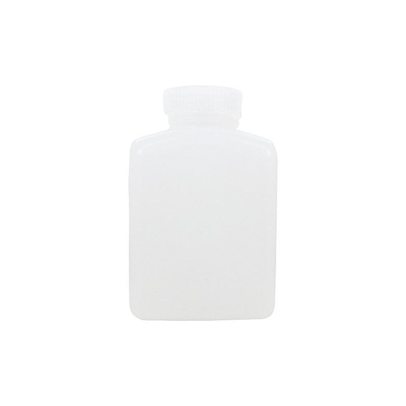 Nalgene HDPE Plastic Wide Mouth Square Storage Bottle - 16