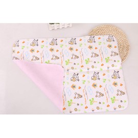 Baby Changing Pad Mat,4 Pack Waterproof Baby Changing Mat Foldable Baby Change Pad 11.8''X17.7'' Reusable Washable Unisex Changing Mat Liners for Indoor,Outdoor,Travel