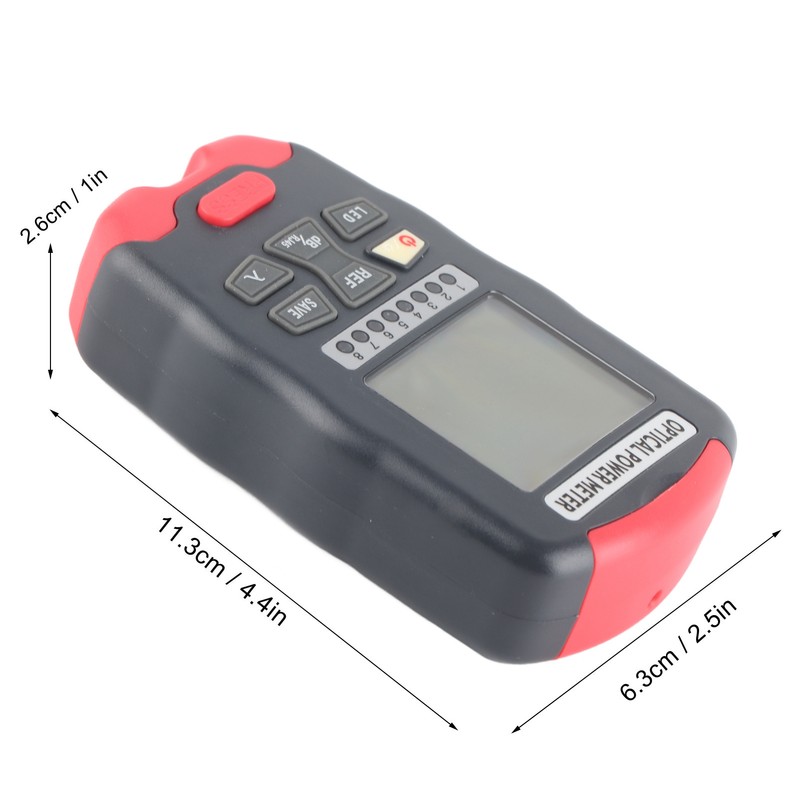 Mini Optical Fiber Power Meter RJ45 Tester FC SC ST